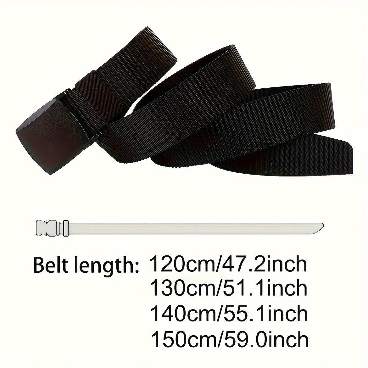 Men Military Tactical Casual Army Belt with Adjust Quick release For Outdoo