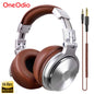 Over Ear Hi-Res Headphones With Mic – Professional Monitoring Headset for AMP,