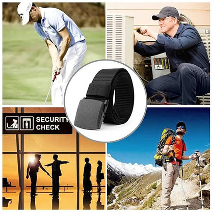 Men Military Tactical Casual Army Belt with Adjust Quick release For Outdoo