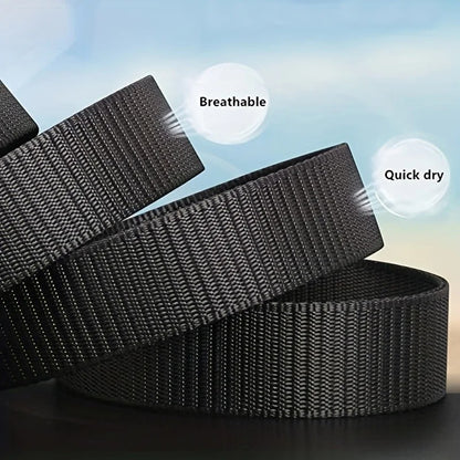Men Military Tactical Casual Army Belt with Adjust Quick release For Outdoo